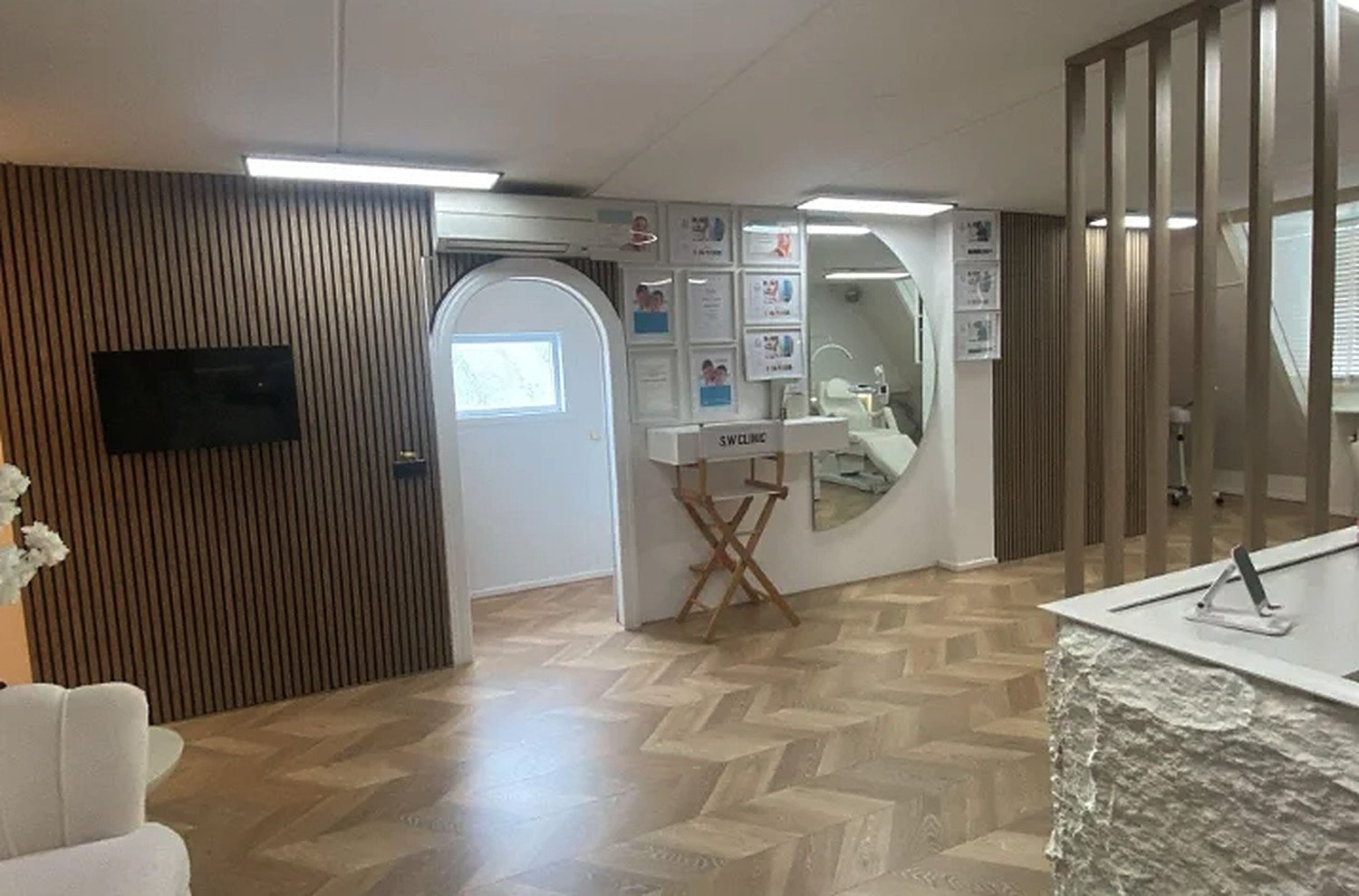 Behandelruimte van S.W Clinic in Veenendaal, dichtbij Ede